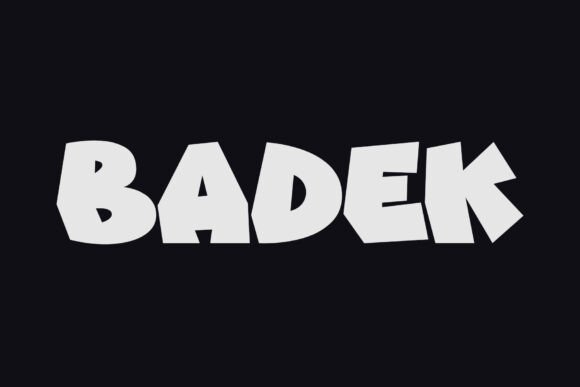 Badek Typeface Review: Bold Branding Power