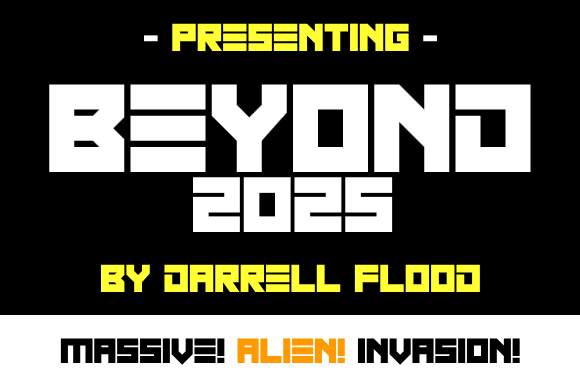 Beyond 2025 Font: Bold Sci-Fi Type for Web