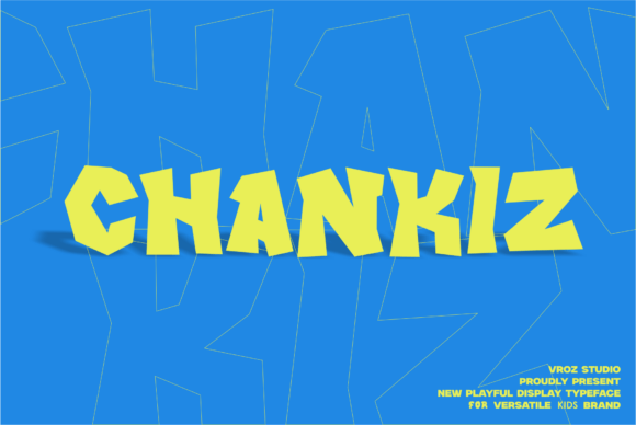Chankiz: The Bold Typeface for Memorable Brands
