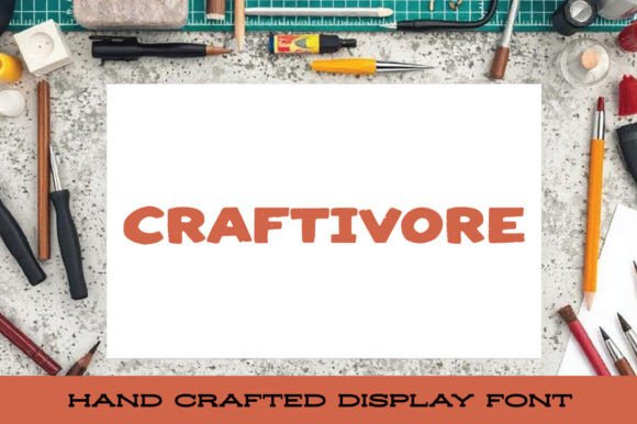 Craftivore Font Review: Bold Handmade Style