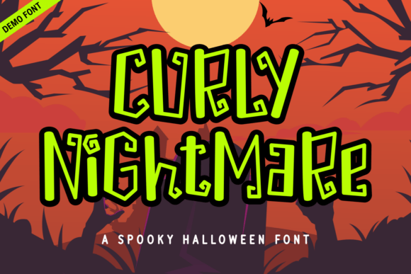 Curly Nightmare Demo Font Review