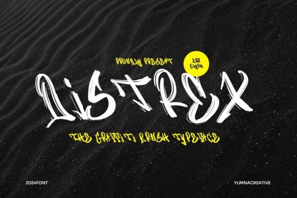 Distrex Font Review: Urban Edge for Brand Identity