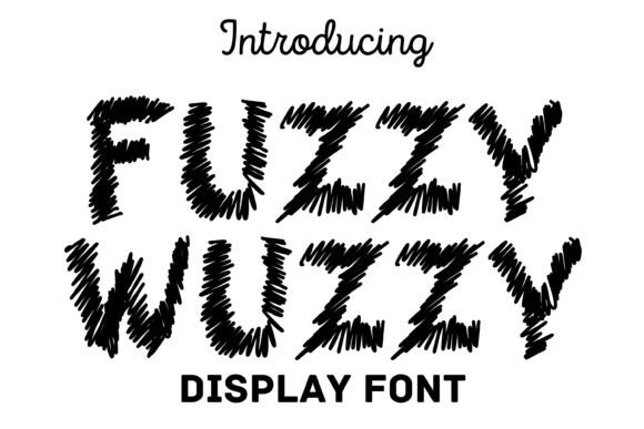 Fuzzy Wuzzy: A Bold Display Font for Makers