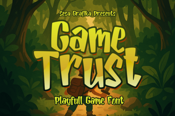 Game Trust Font: A Playful Typeface for Web Design