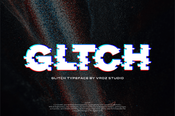 Gltch Font Review: A Bold Display Typeface