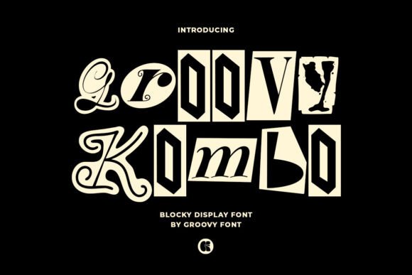 Groovy Kombo: A Bold Display Font for Branding