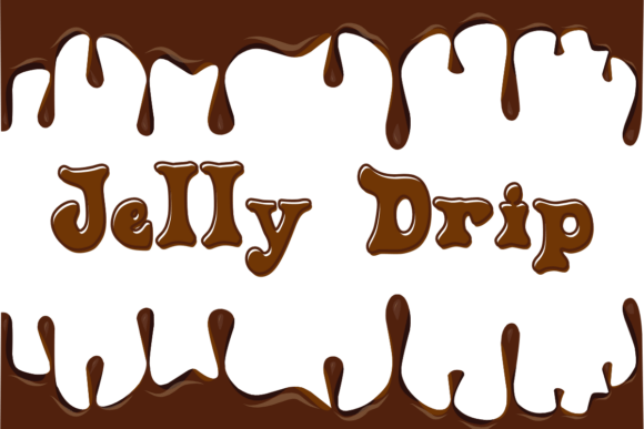 Jelly Drip: A Playful Display Font for Web Design