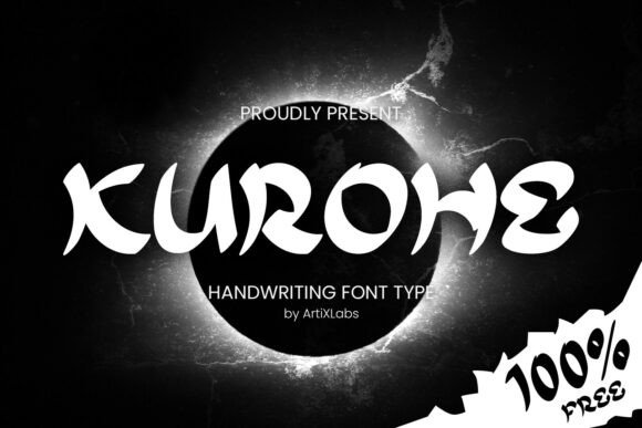 Kurohe OTF: A Bold Display Font for Web Design
