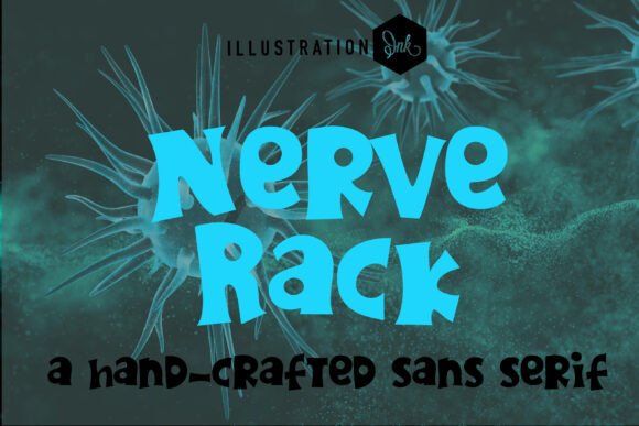 Nerve Rack: A Whimsical Display Font for Editors