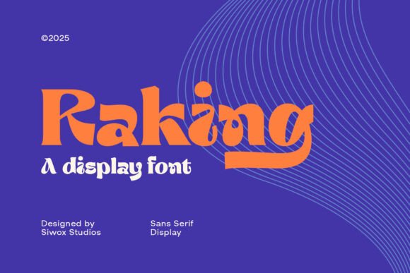Raking Font: A Bold Choice for Modern Web Design