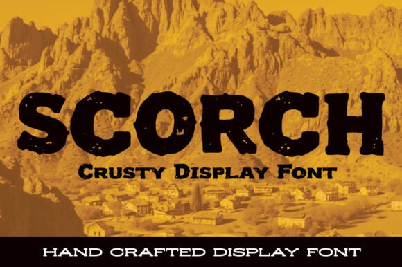 Scorch Font Review: Bold Grunge Typography for Web