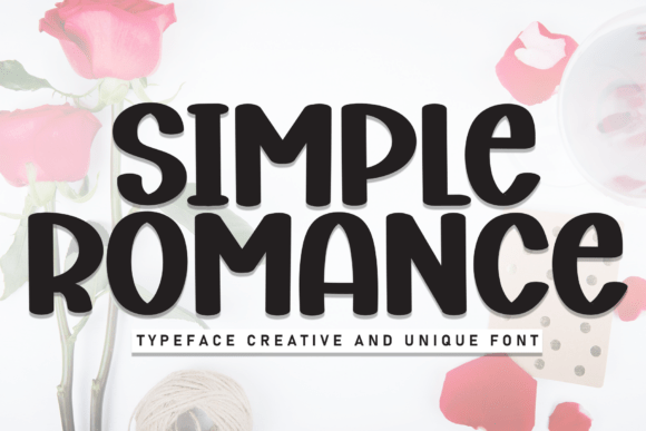 Simple Romace: A Bold Handwritten Typeface for Editorial Impact