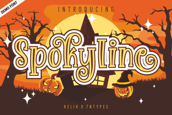 Spokyline Demo: A Bold Typeface for Digital Design