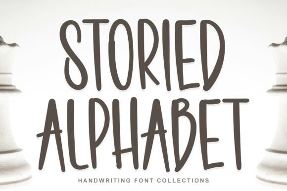 Storied Alphabet: A Playful Display Font for Branding