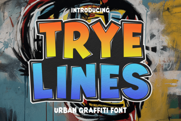 Trye Lines: A Bold Display Font for Editorial Impact