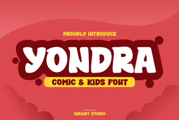 Yondra: A Cheerful Display Font for Bold Branding